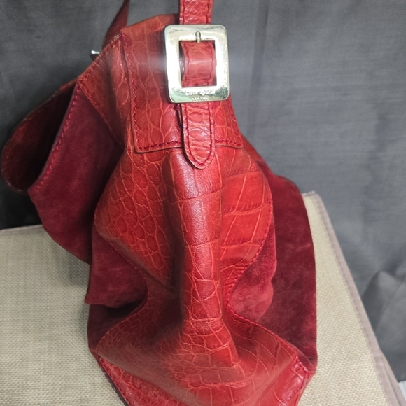 SALE* Kate Spade Vintage Crimson Hobo Bag - Picture 11 of 13